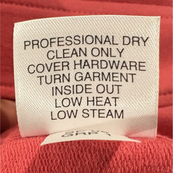 St. John Marie Pink Velour Womens Old Money Embellished Track Jacket Zip Sz S - Picture 8 of 9